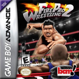 Fire Pro Wrestling 2 box art for GameBoy Advance